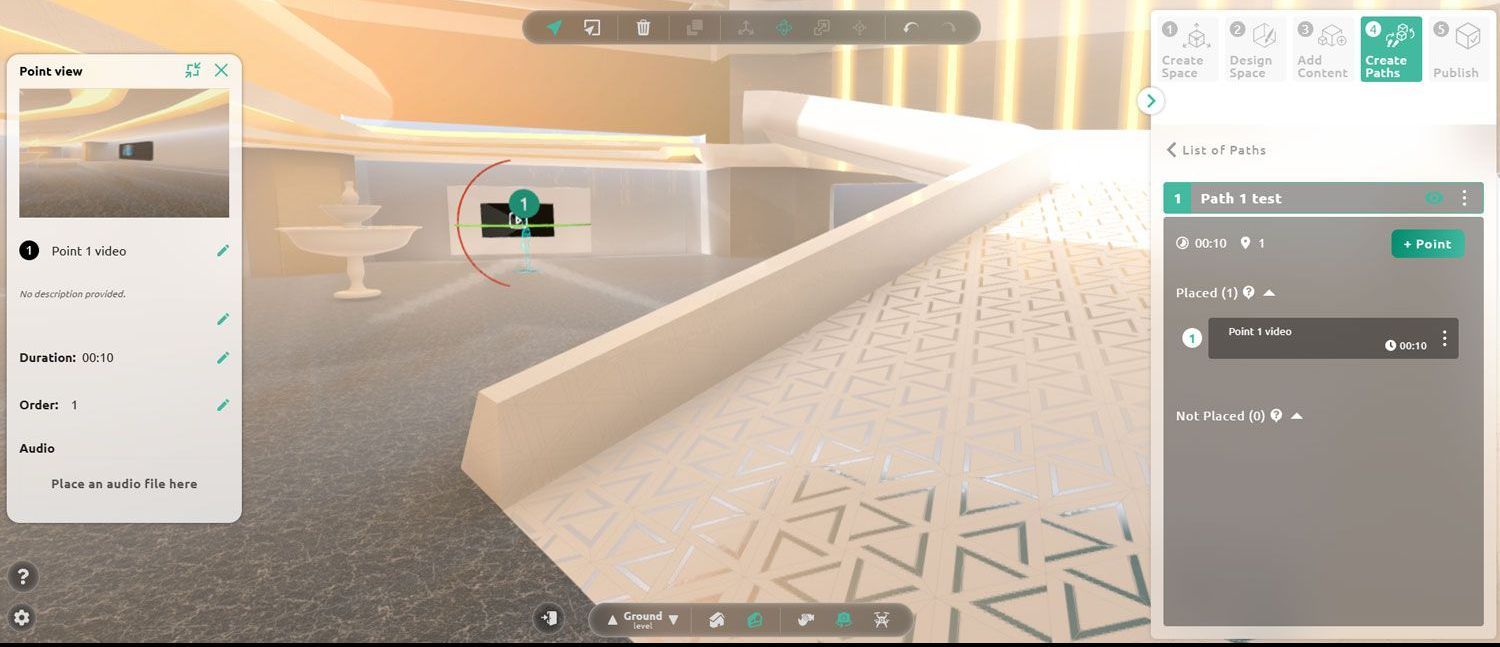 Place the guided point and rotate the view.png