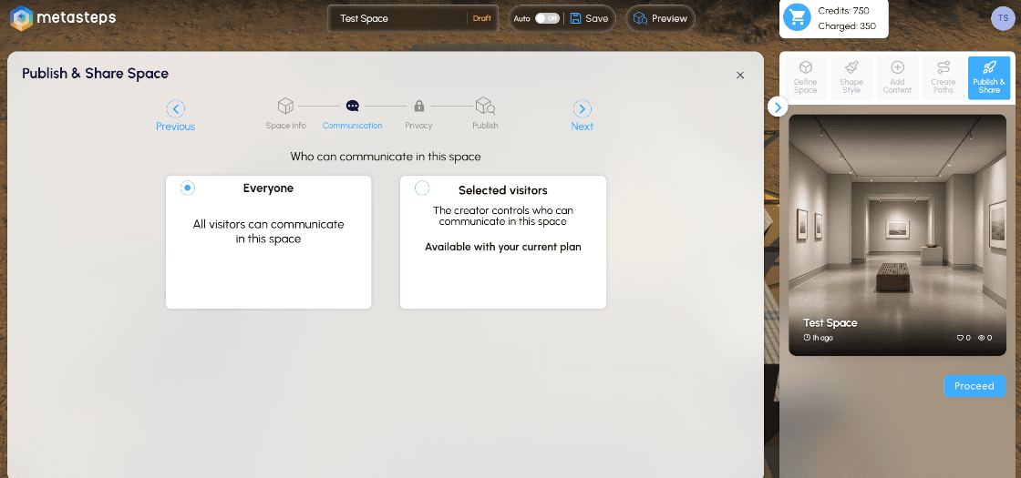 Publish & share